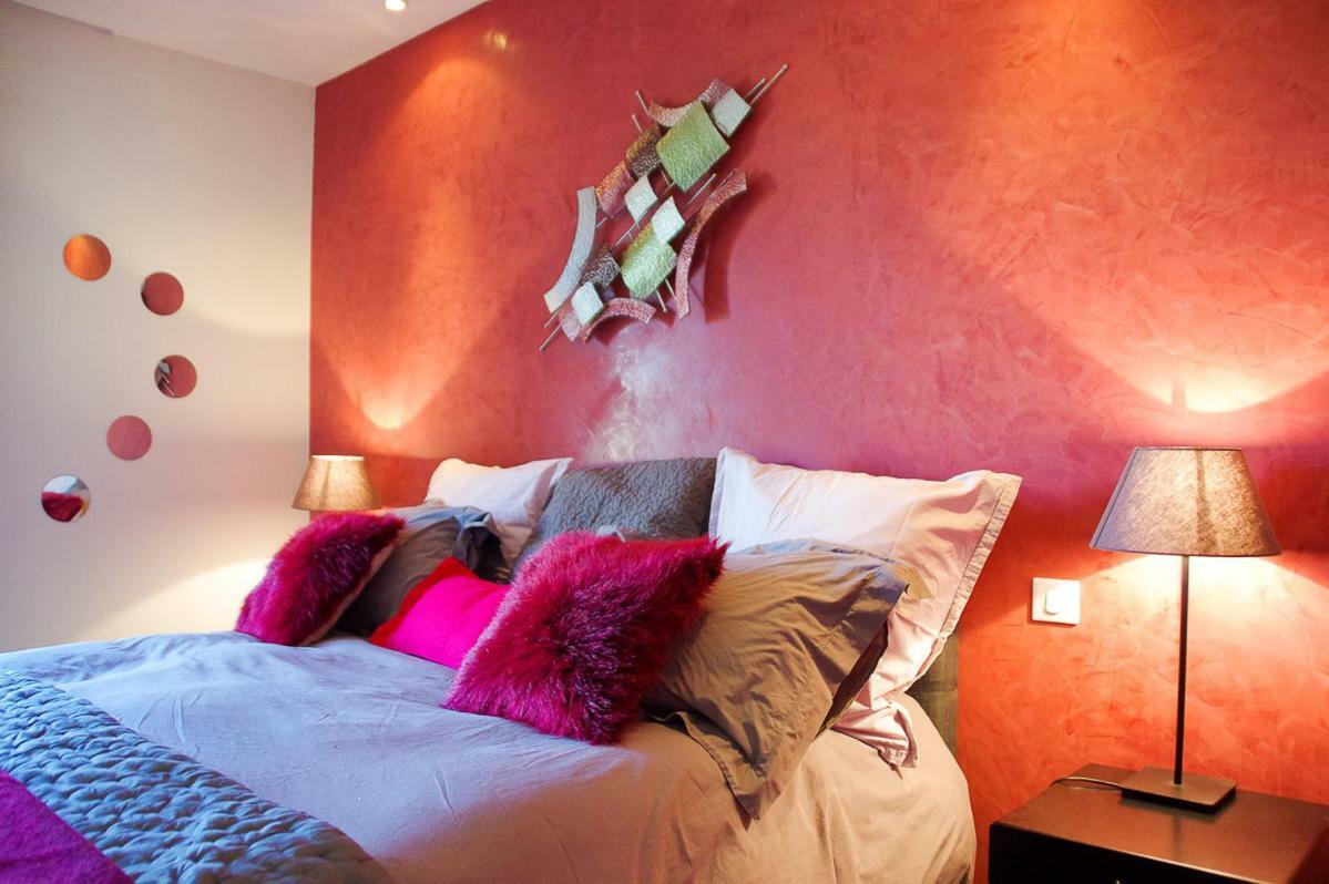 Guest House Domaine Des Grouilleres Saint-Clair-du-Rhone Exterior foto